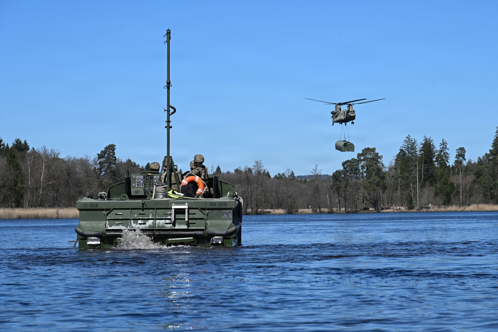 809th MRBC Sling Load and Rafting Operations