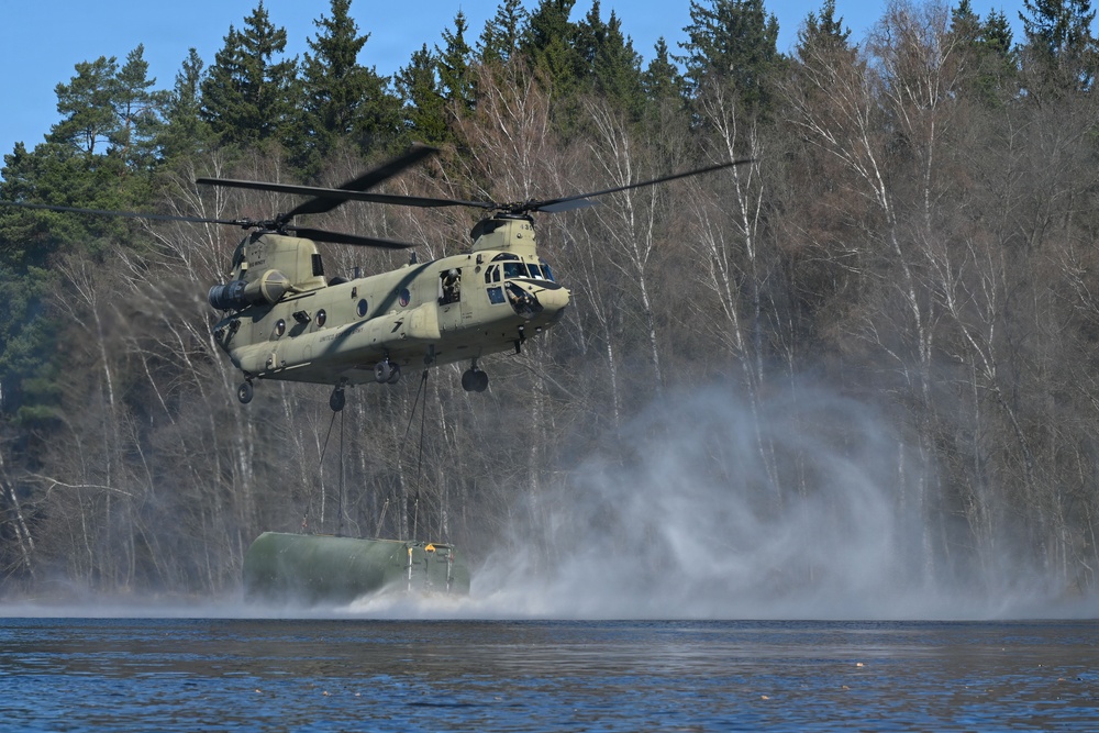 809th MRBC Sling Load and Rafting Operations