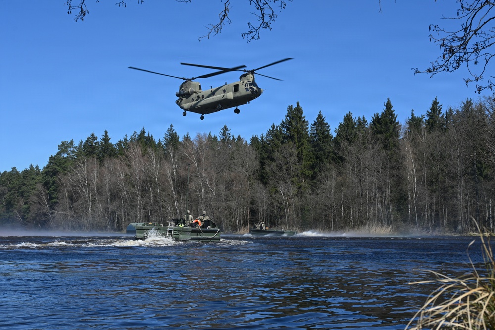 809th MRBC Sling Load and Rafting Operations
