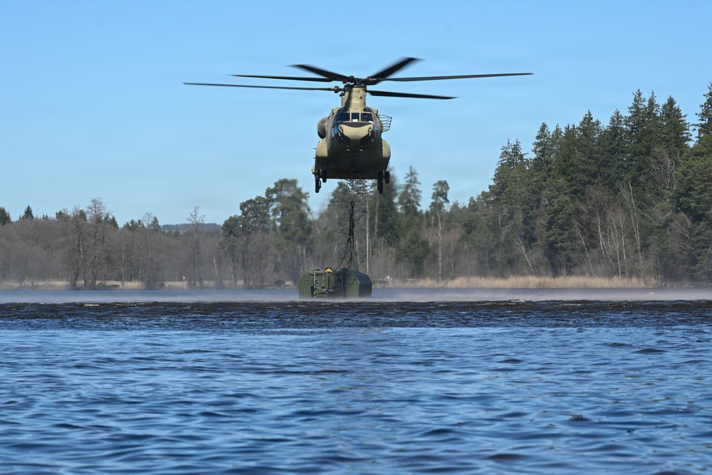 809th MRBC Sling Load and Rafting Operations