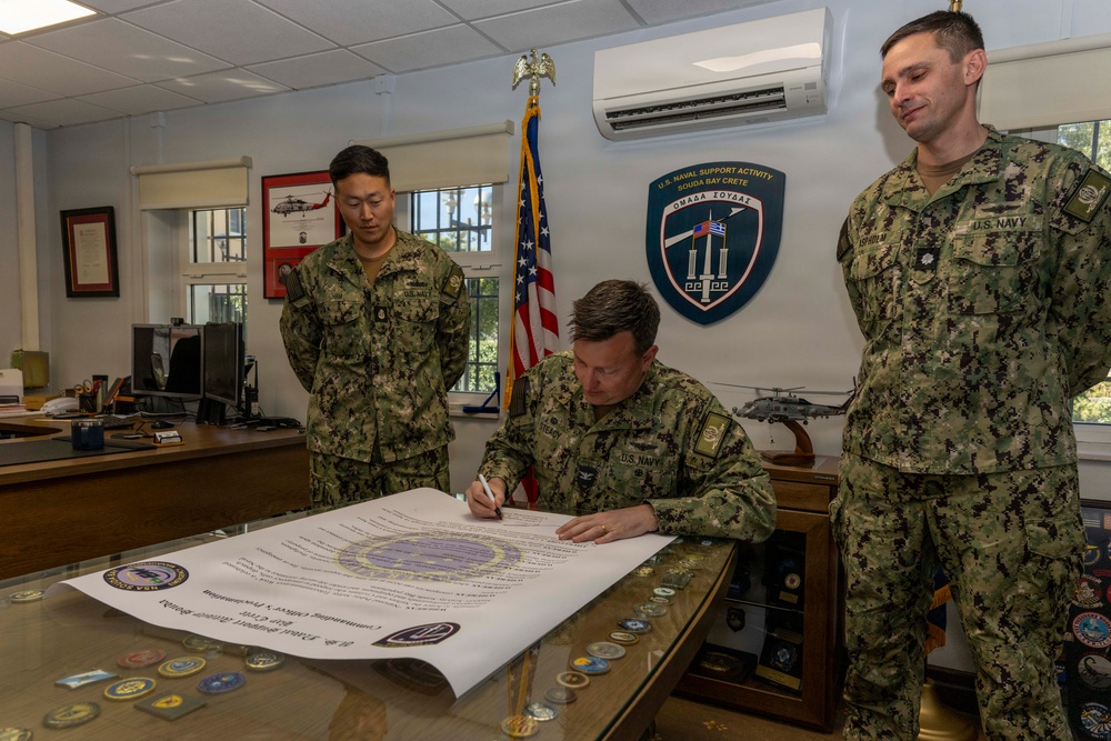 Nation Public Safety Telecommunicators Week at NSA Souda Bay