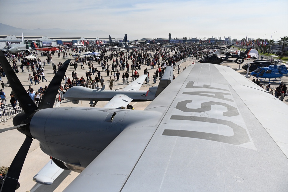 Texas Air National Guard Strengthens Regional Partnerships at FIDAE Air and Space Show