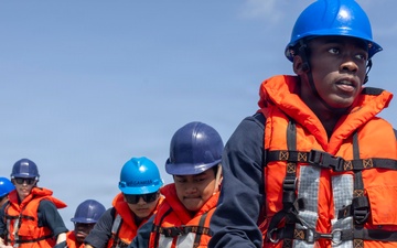 Delbert D. Black Conducts a Replenishment-at-Sea