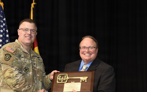 Sembach Elementary School ribbon cutting