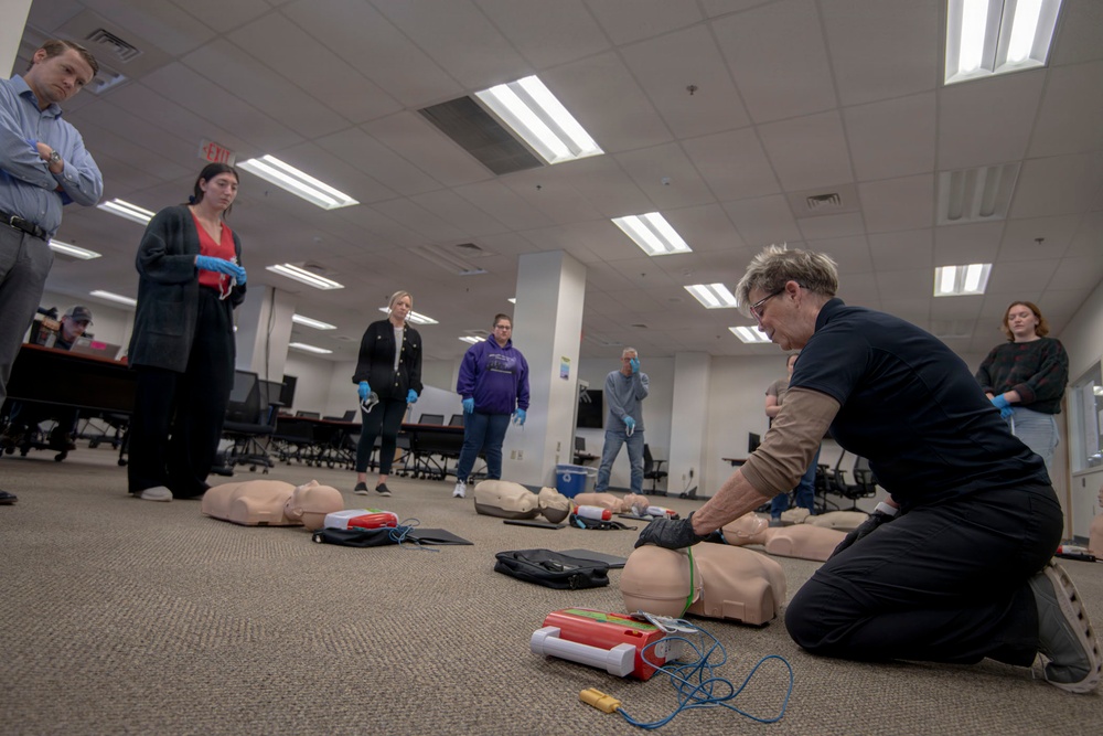 NAVSUP BSC | AED/CPR Course