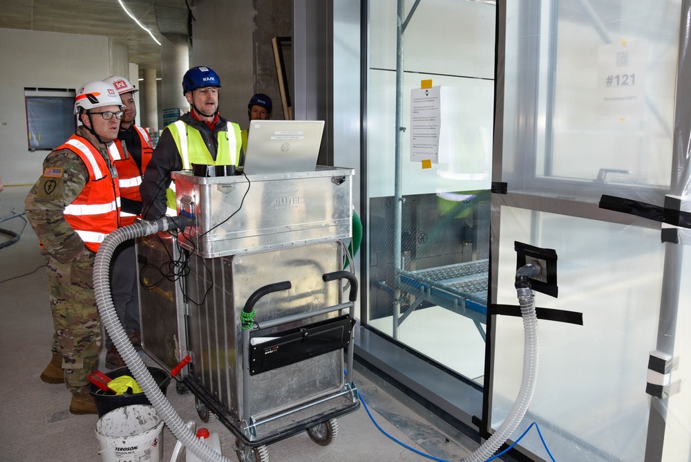 Rhine Ordnance Barracks Medical Center “building enclosure commissioning”