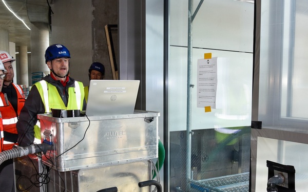 Rhine Ordnance Barracks Medical Center “building enclosure commissioning”