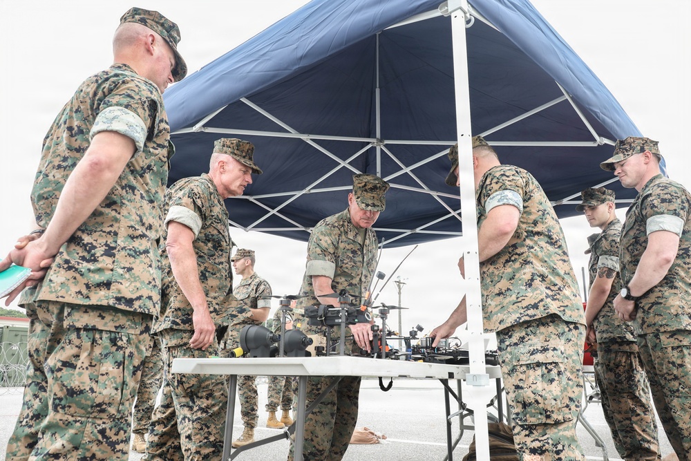 The 38th Assistant Commandant of the Marine Corps visits III MEF Marines