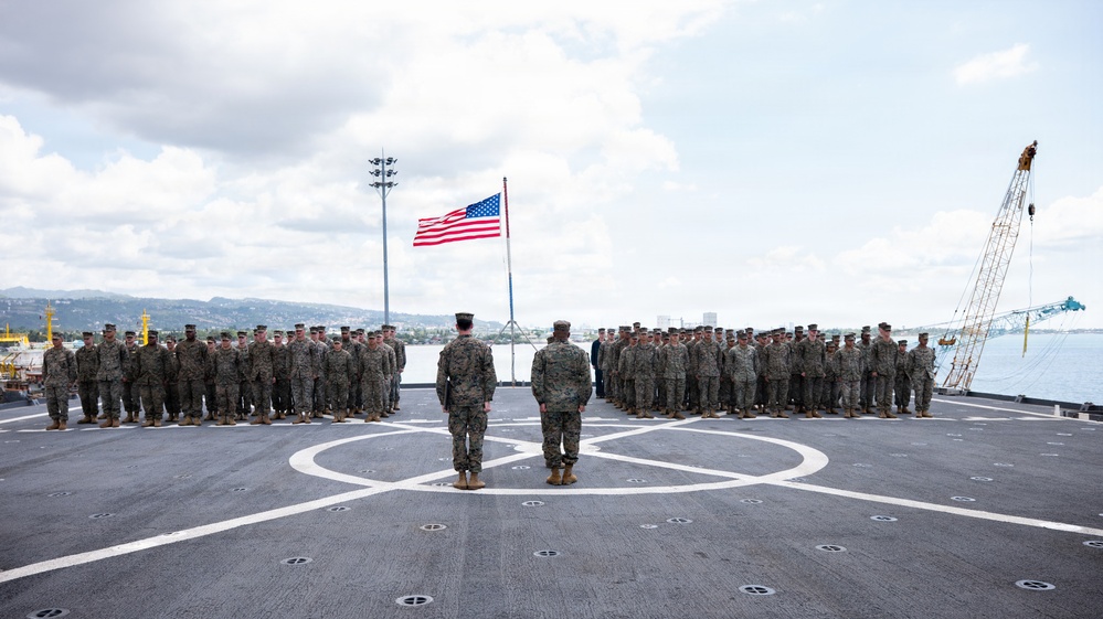15th MEU Marine Earns Meritorious Staff Sergeant Promotion, NCO of the Year Service-Level Award Amid TF Ashland Deployment