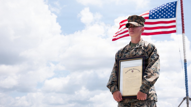 15th MEU Marine Earns Meritorious Staff Sergeant Promotion, NCO of the Year Service-Level Award Amid TF Ashland Deployment