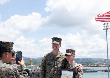 15th MEU Marine Earns Meritorious Staff Sergeant Promotion, NCO of the Year Service-Level Award Amid TF Ashland Deployment