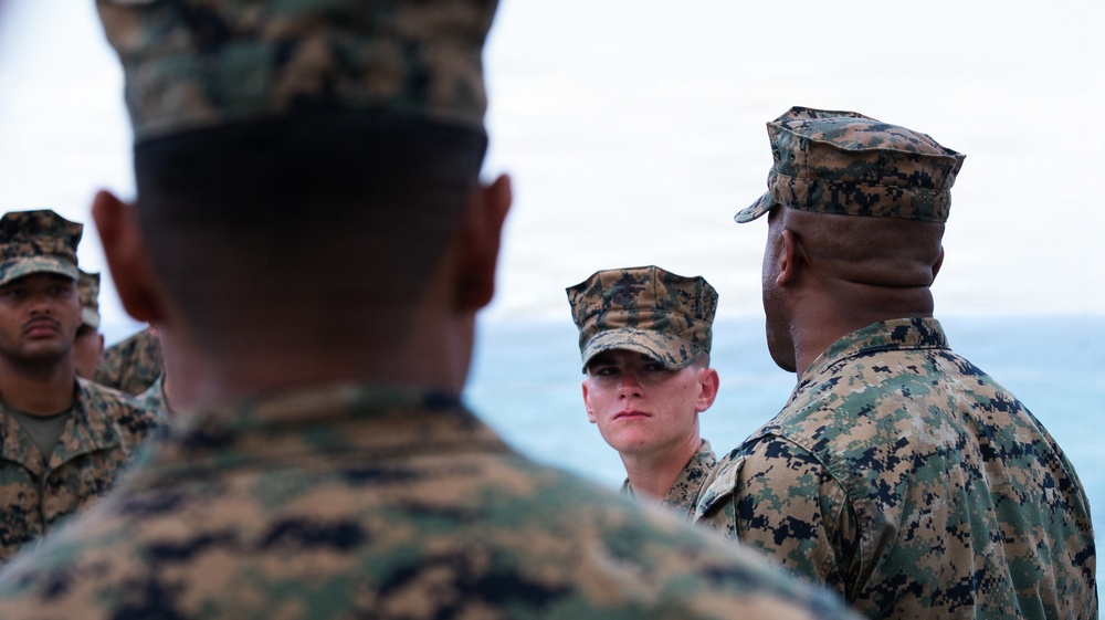 15th MEU Marine Earns Meritorious Staff Sergeant Promotion, NCO of the Year Service-Level Award Amid TF Ashland Deployment