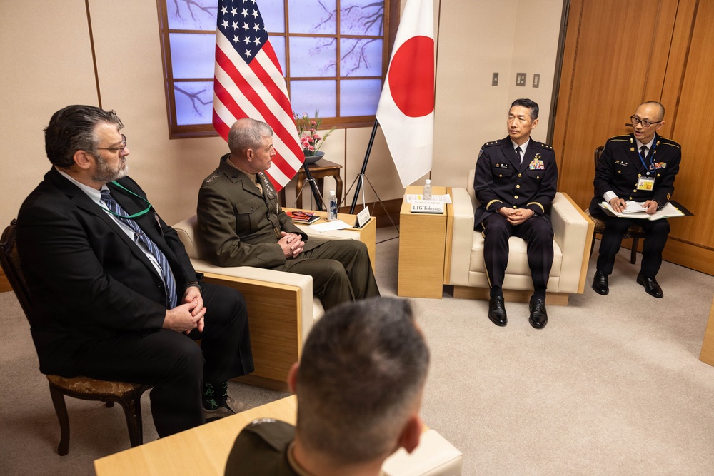 The 38th Assistant Commandant of the Marine Corps tours Tokyo