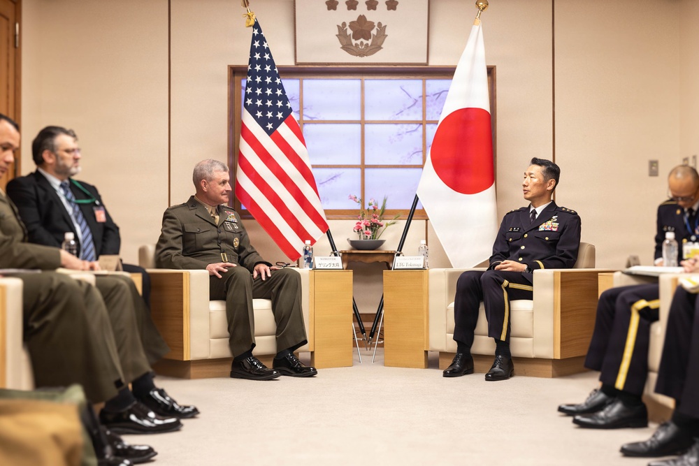 The 38th Assistant Commandant of the Marine Corps tours Tokyo