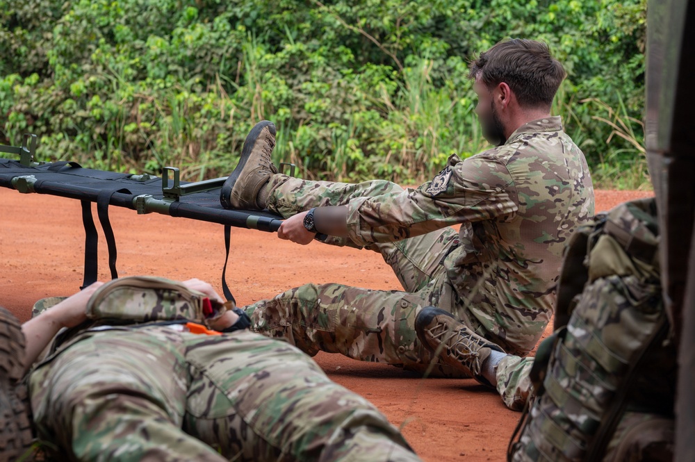 Dutch Armed Forces host mass casualty event during Flintlock 2026