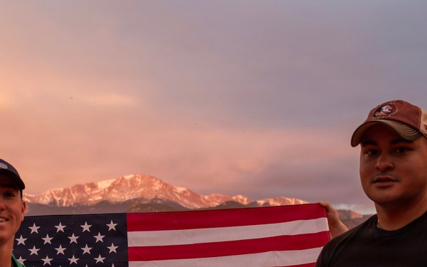 4-9 IN Manchu Reenlistment Ceremony at Garden of the Gods