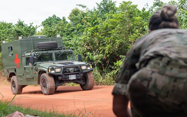 Dutch Armed Forces host mass casualty event during Flintlock 2026