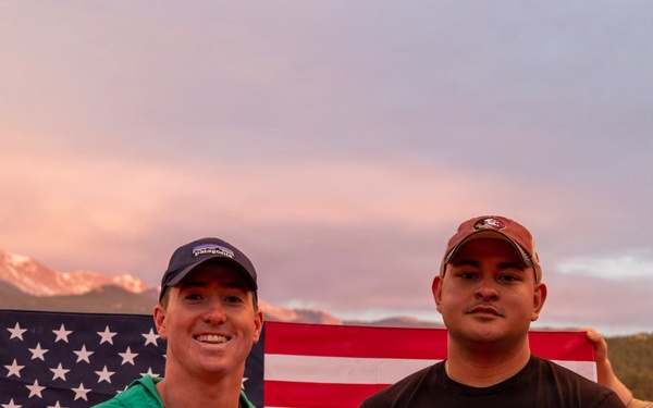 4-9 IN Manchu Reenlistment Ceremony at Garden of the Gods