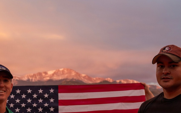 4-9 IN Manchu Reenlistment Ceremony at Garden of the Gods