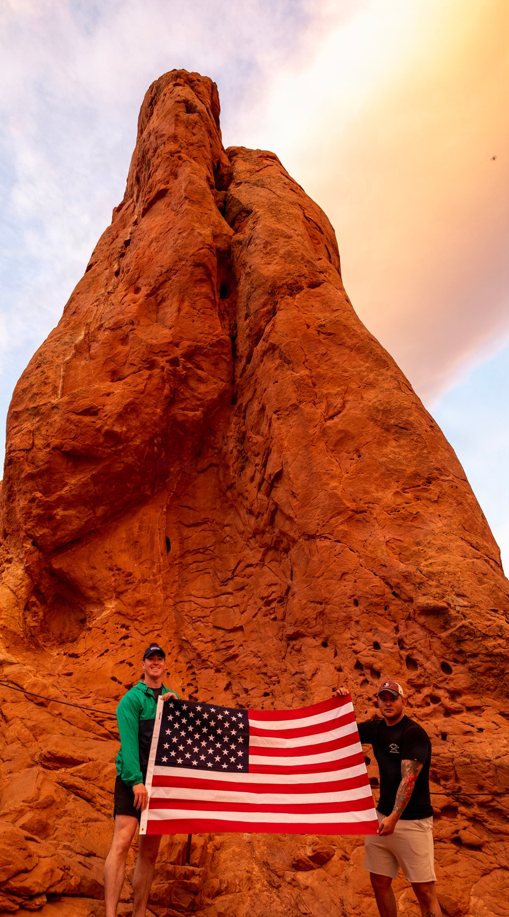 4-9 IN Manchu Reenlistment Ceremony at Garden of the Gods