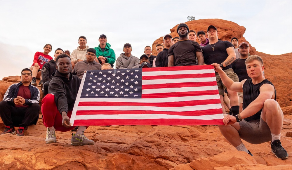 4-9 IN Manchu Reenlistment Ceremony at Garden of the Gods