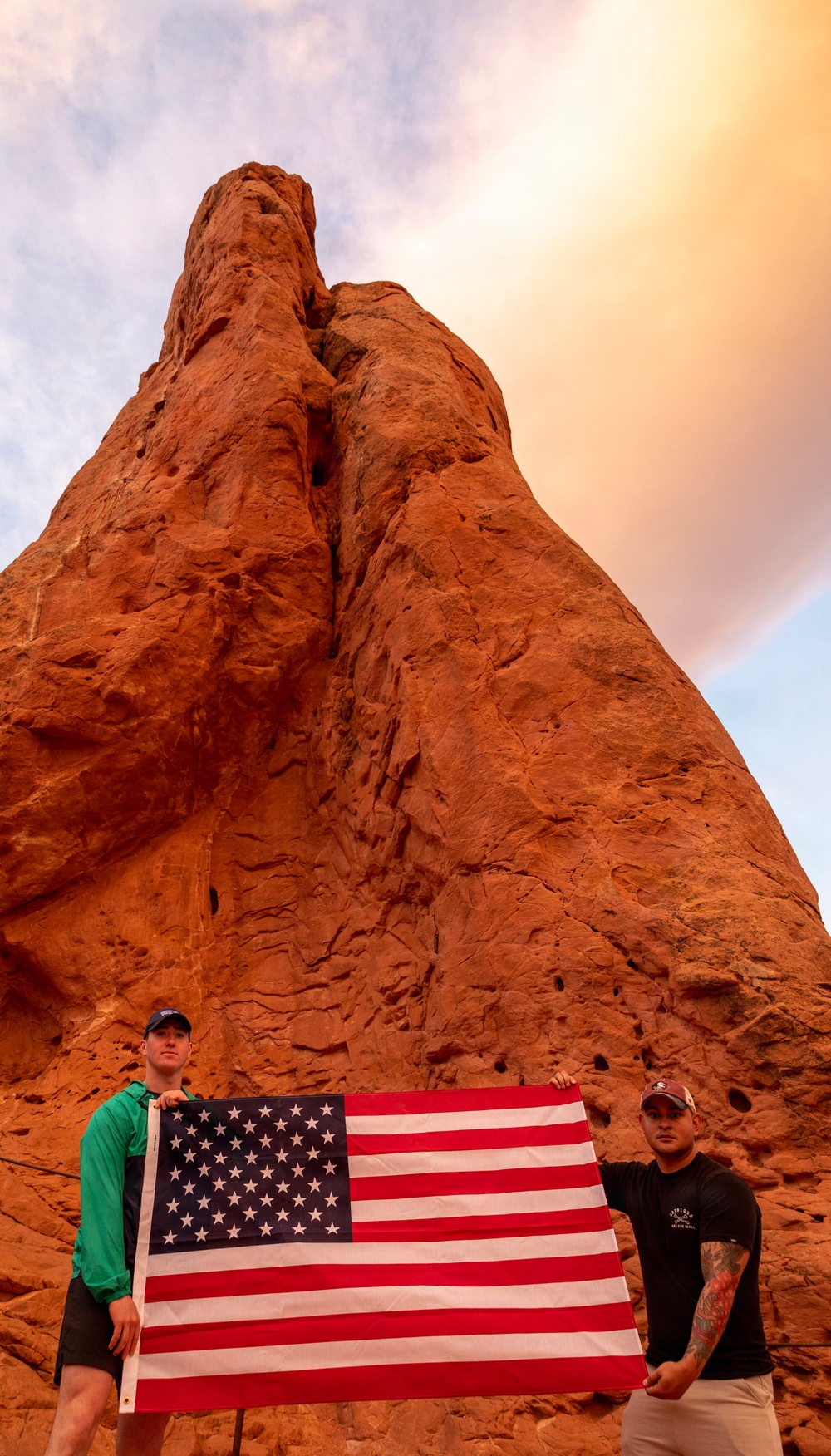 4-9 IN Manchu Reenlistment Ceremony at Garden of the Gods