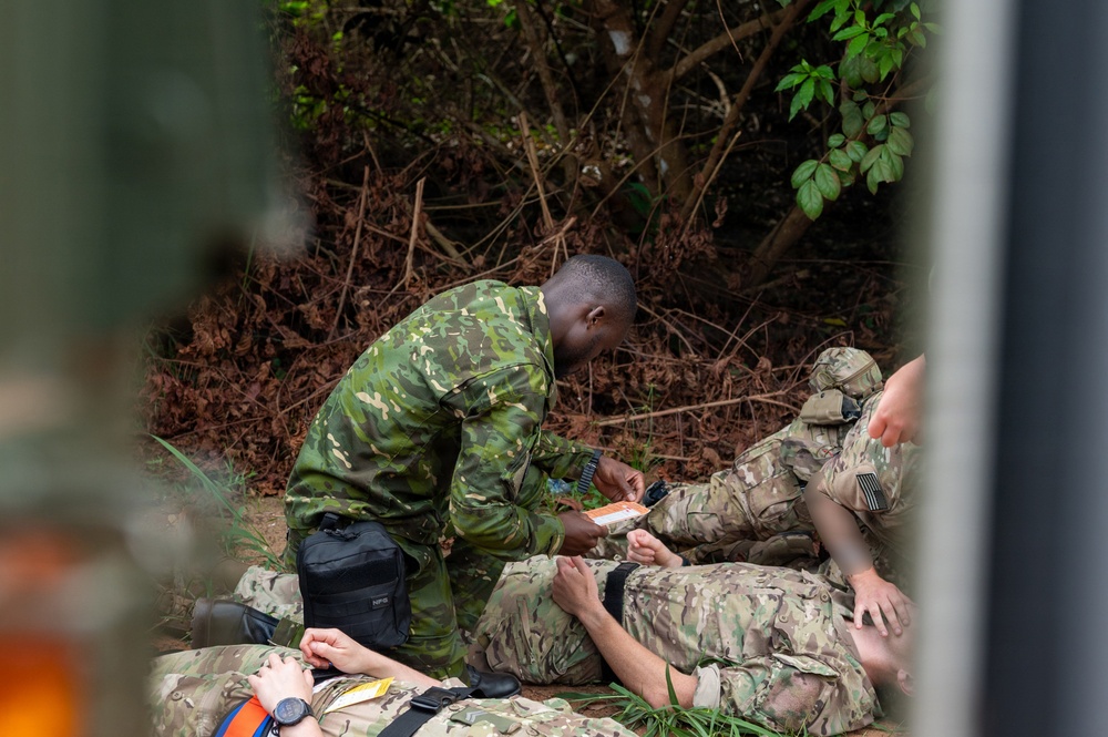 Dutch Armed Forces host mass casualty event during Flintlock 2026