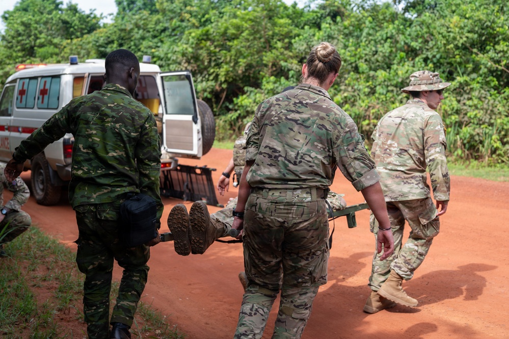 Dutch Armed Forces host mass casualty event during Flintlock 2026