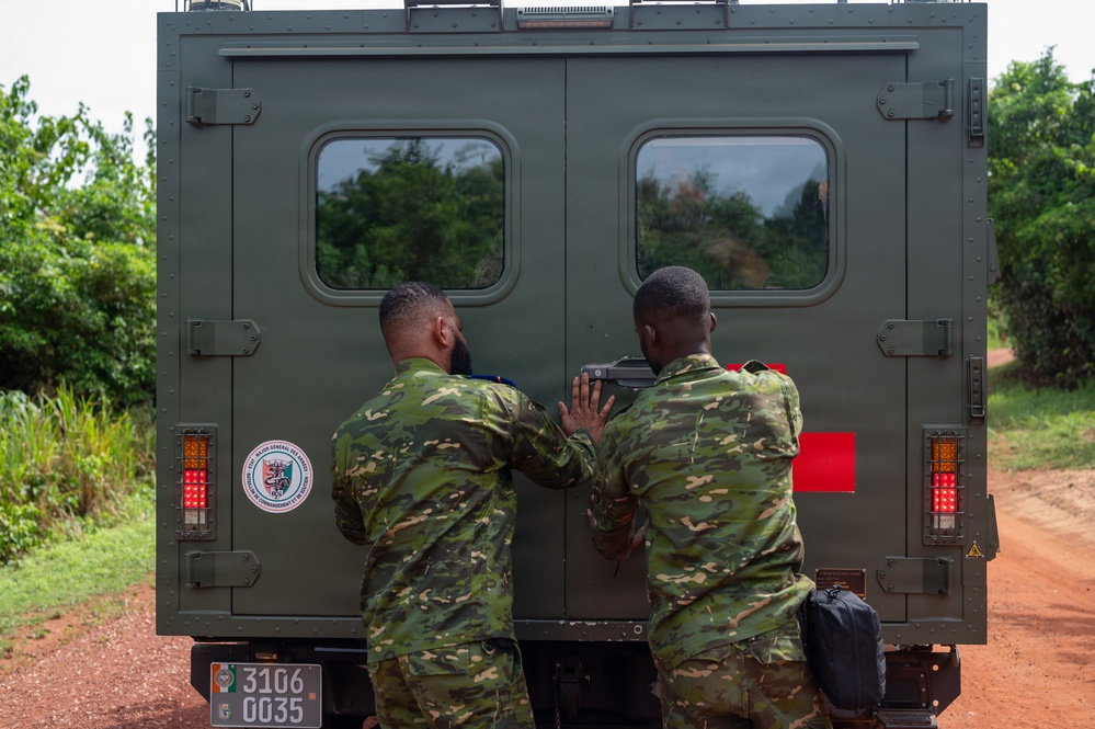 Dutch Armed Forces host mass casualty event during Flintlock 2026