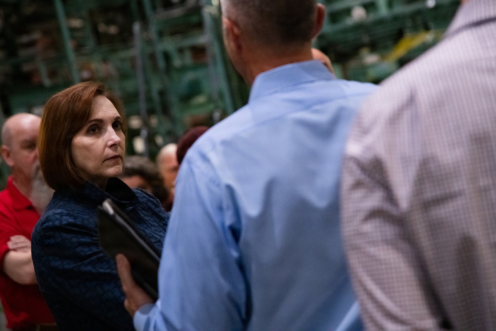 DLA Distribution hosts F-35 Acquisition and Sustainment Transition Executive Steering Committee and Audit in progress review