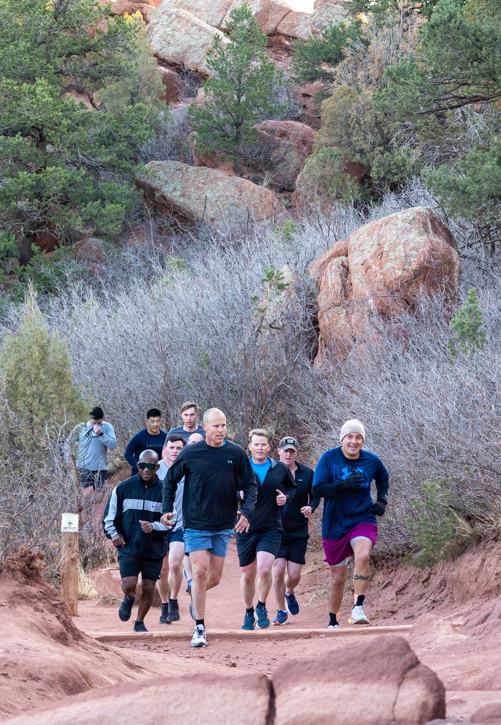4-9 IN Manchu Reenlistment Ceremony at Garden of the Gods