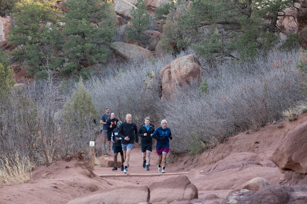 4-9 IN Manchu Reenlistment Ceremony at Garden of the Gods