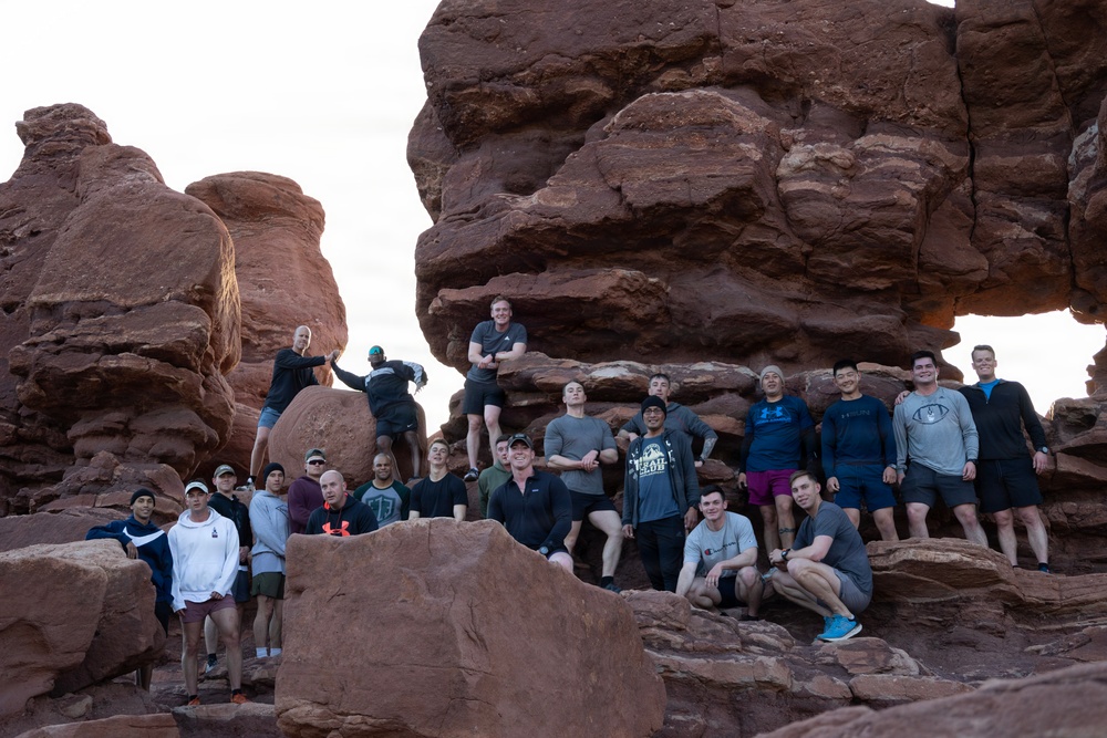 4-9 IN Manchu Reenlistment Ceremony at Garden of the Gods