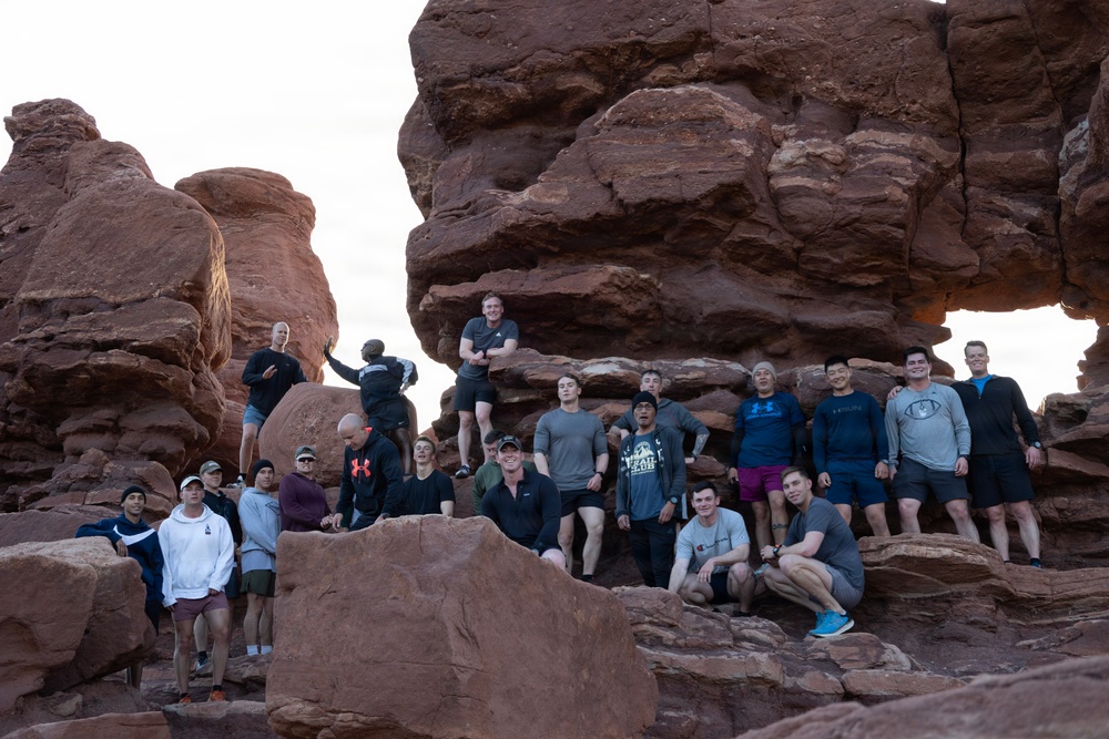 4-9 IN Manchu Reenlistment Ceremony at Garden of the Gods