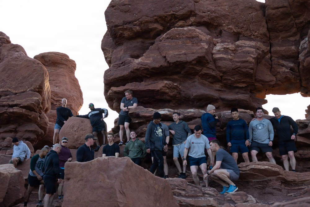 4-9 IN Manchu Reenlistment Ceremony at Garden of the Gods