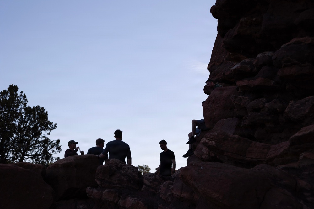 4-9 IN Manchu Reenlistment Ceremony at Garden of the Gods