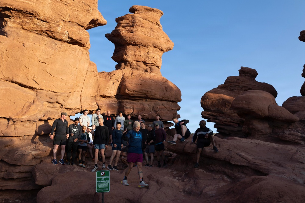 4-9 IN Manchu Reenlistment Ceremony at Garden of the Gods