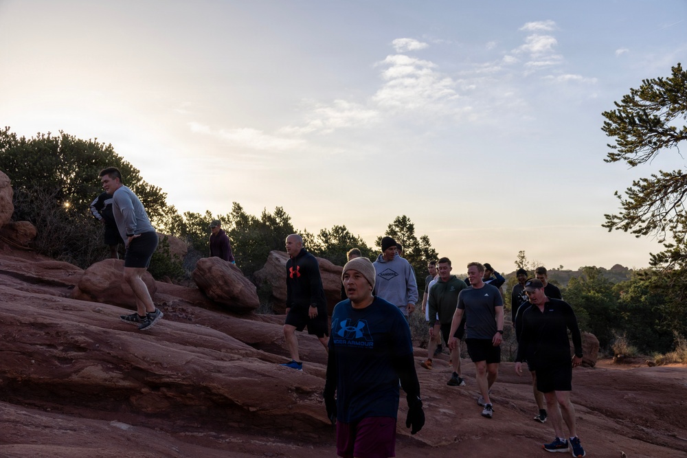 4-9 IN Manchu Reenlistment Ceremony at Garden of the Gods
