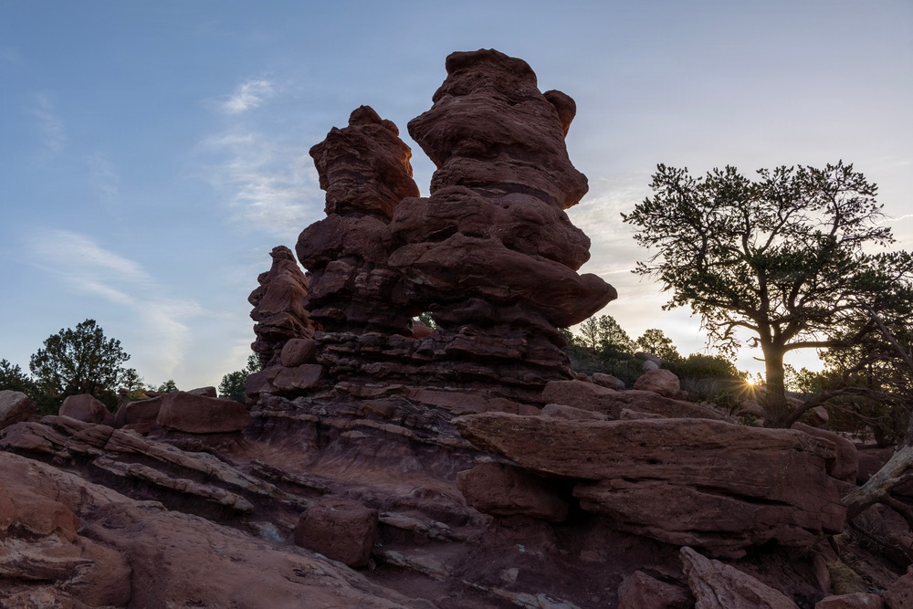4-9 IN Manchu Reenlistment Ceremony at Garden of the Gods