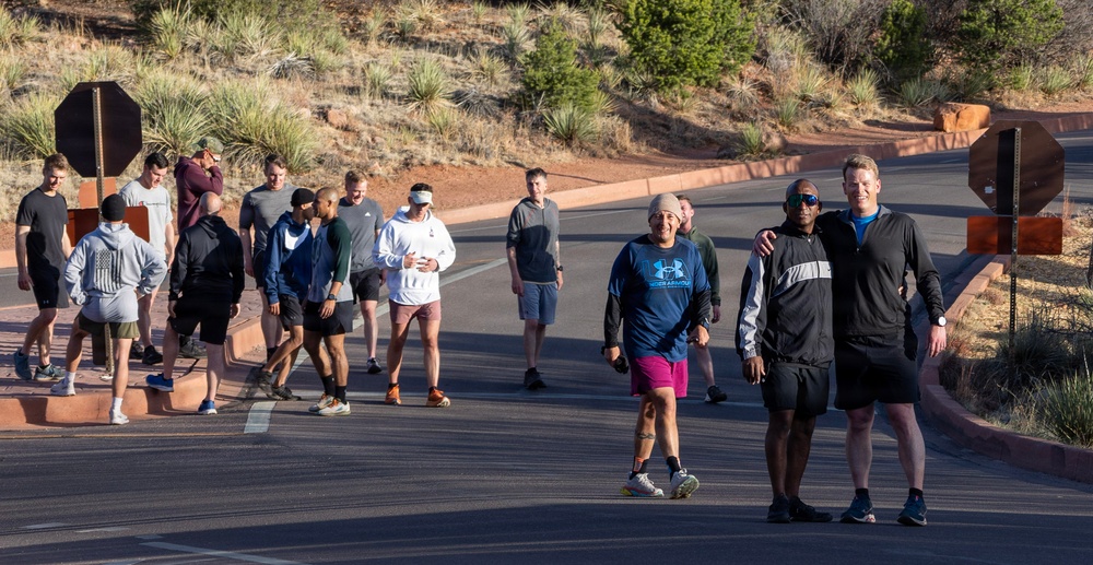 4-9 IN Manchu Reenlistment Ceremony at Garden of the Gods