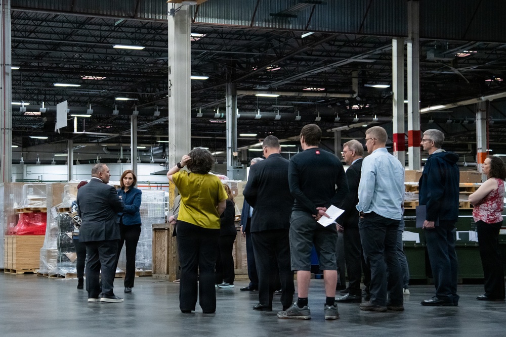 DLA Distribution hosts F-35 Acquisition and Sustainment Transition Executive Steering Committee and Audit in progress review