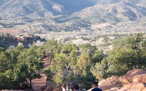 4-9 IN Manchu Reenlistment Ceremony at Garden of the Gods