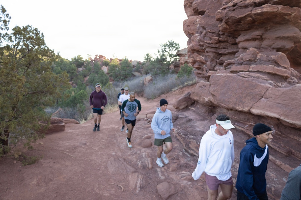 4-9 IN Manchu Reenlistment Ceremony at Garden of the Gods