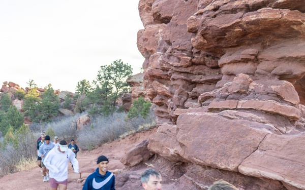 4-9 IN Manchu Reenlistment Ceremony at Garden of the Gods
