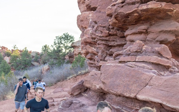 4-9 IN Manchu Reenlistment Ceremony at Garden of the Gods