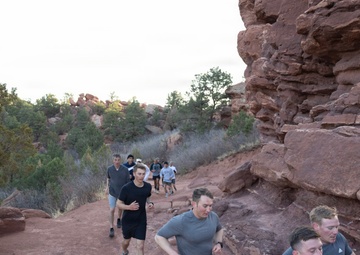 4-9 IN Manchu Reenlistment Ceremony at Garden of the Gods