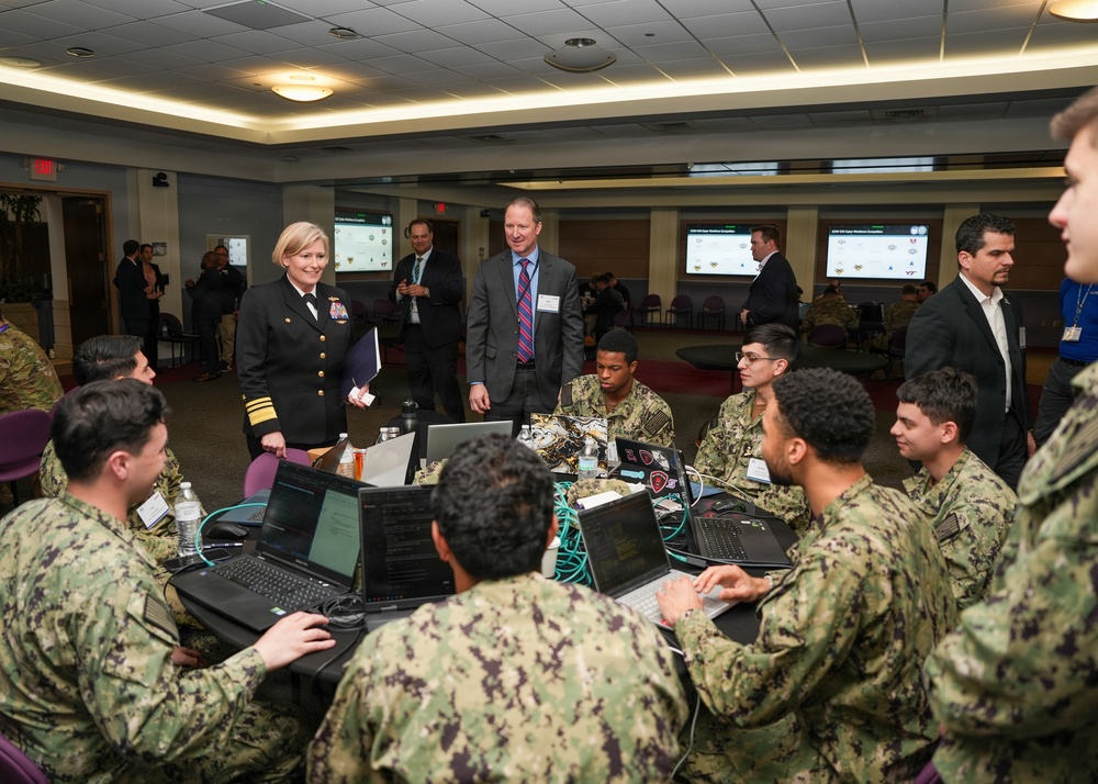 Commander U.S. Fleet Cyber Command, Navy Space Command, U.S. 10th Fleet Attends Cyber Workforce Summit 2.0