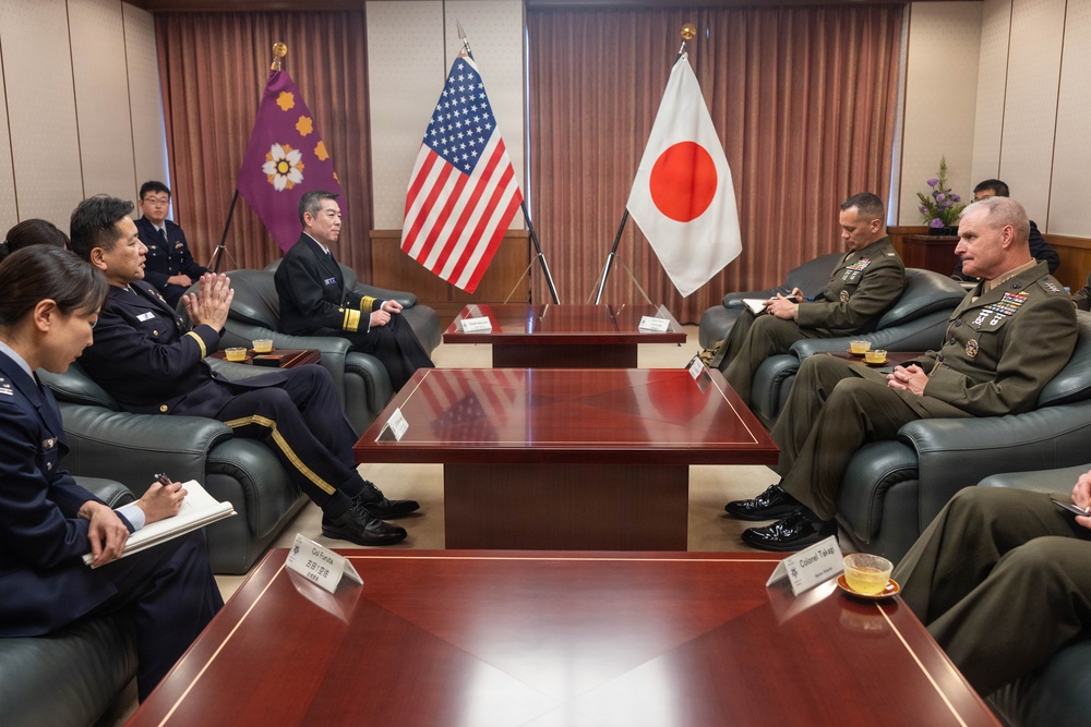 The 38th Assistant Commandant of the Marine Corps tours Tokyo