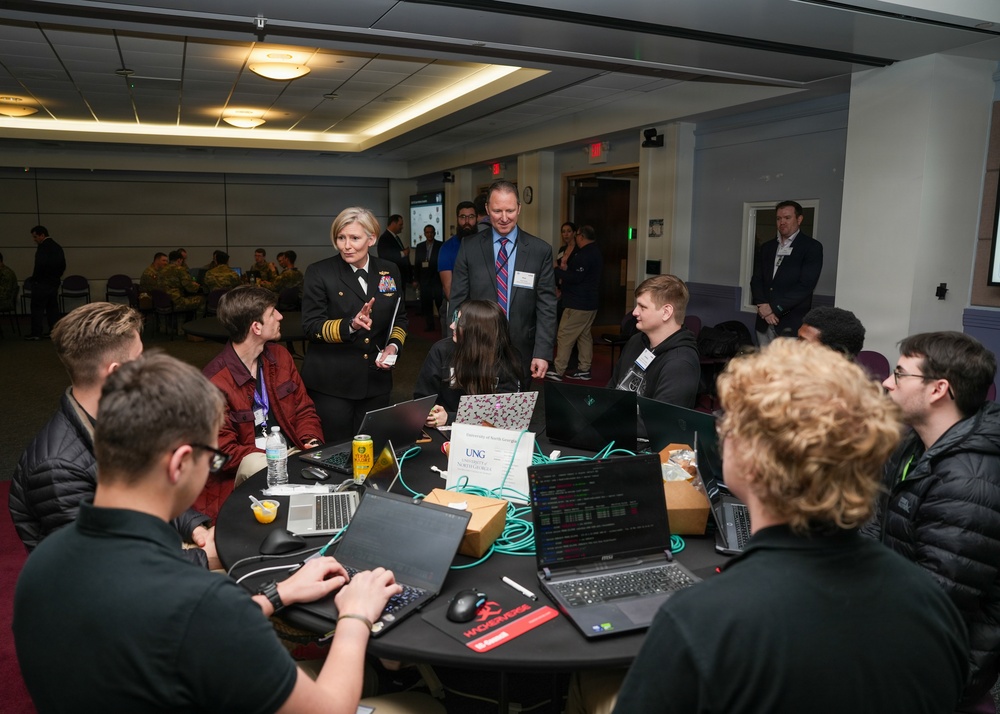 Commander U.S. Fleet Cyber Command, Navy Space Command, U.S. 10th Fleet Attends Cyber Workforce Summit 2.0