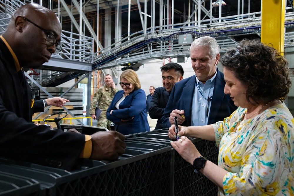 DLA Distribution hosts F-35 Acquisition and Sustainment Transition Executive Steering Committee and Audit in progress review